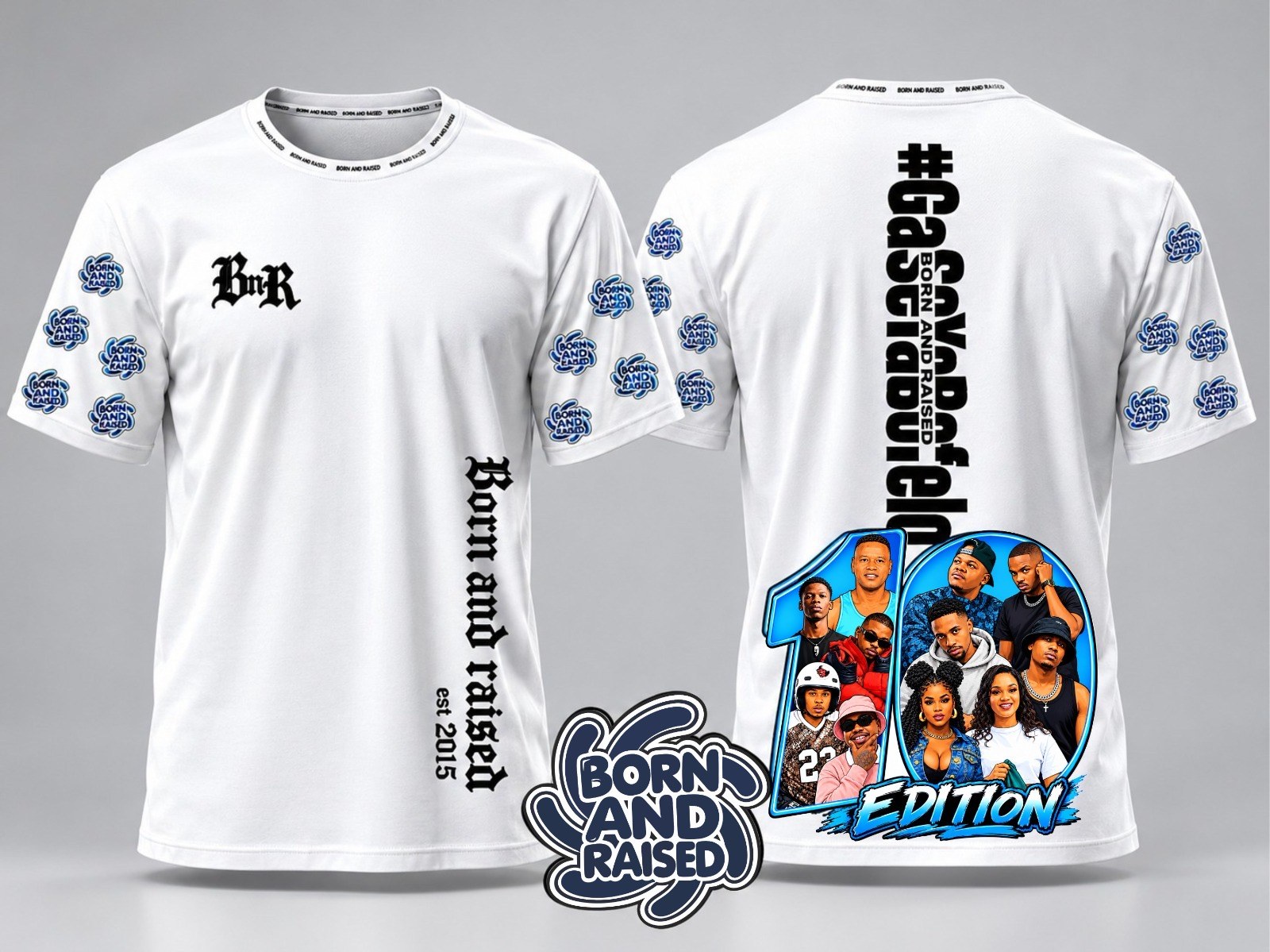 BnR 10th Edition Tee - White